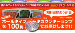 データカウンターランプが100円で!!