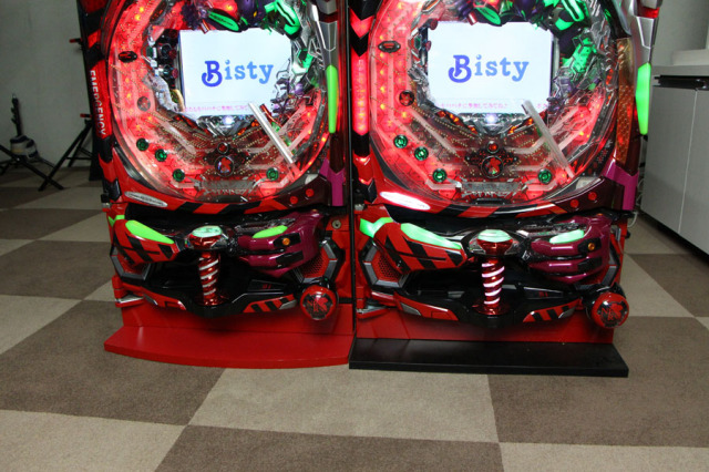 パチンコ固定台　レッド