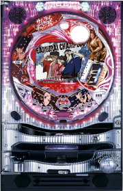 タイヨーエレック ＣＲサムライチャンプルーＫＳＷ（中古パチンコ台・パチンコ実機）